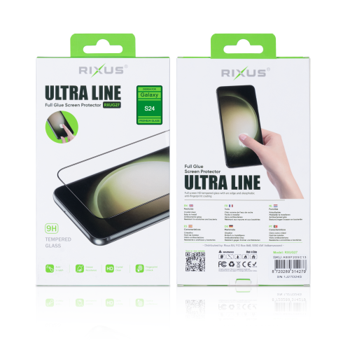 Rixus For Samsung Galaxy S21 Ultra G998B Tempered Glass Ultra Thin