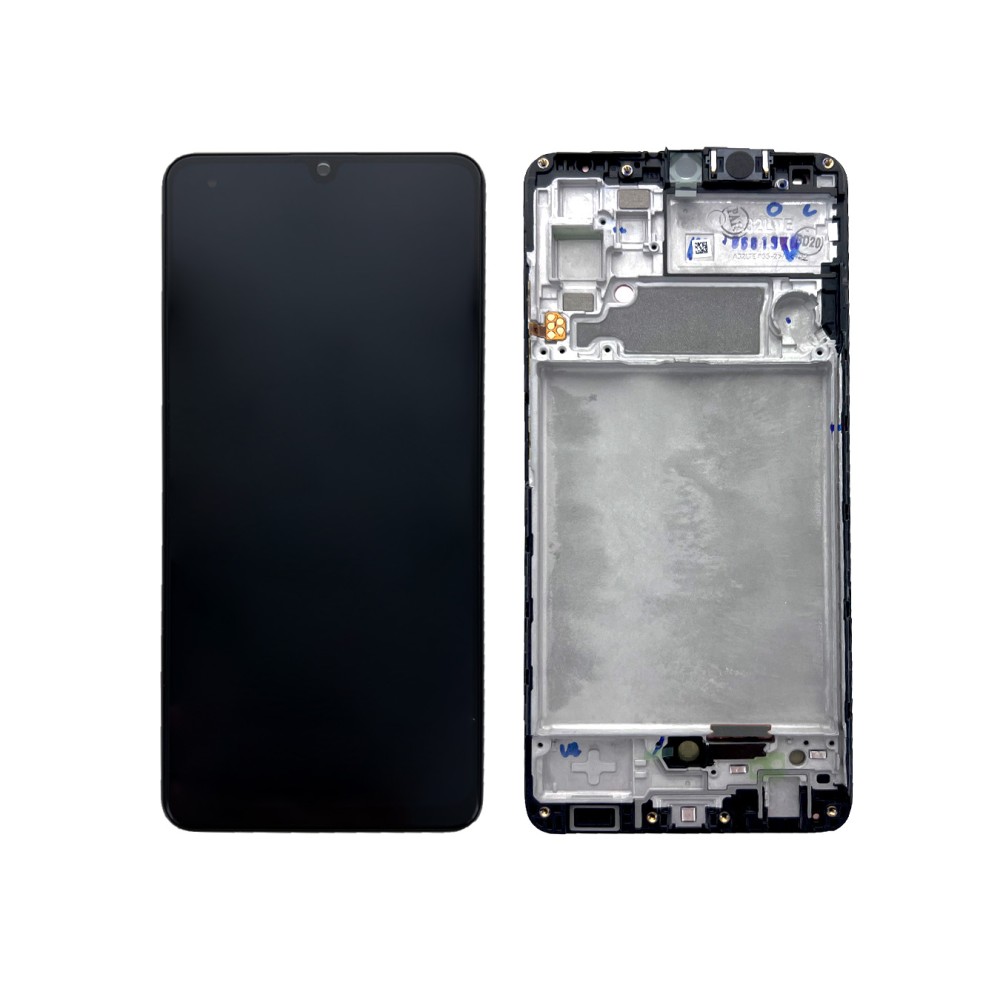 Samsung Galaxy A32 A325F Display And Digitizer With Frame Black Service Pack