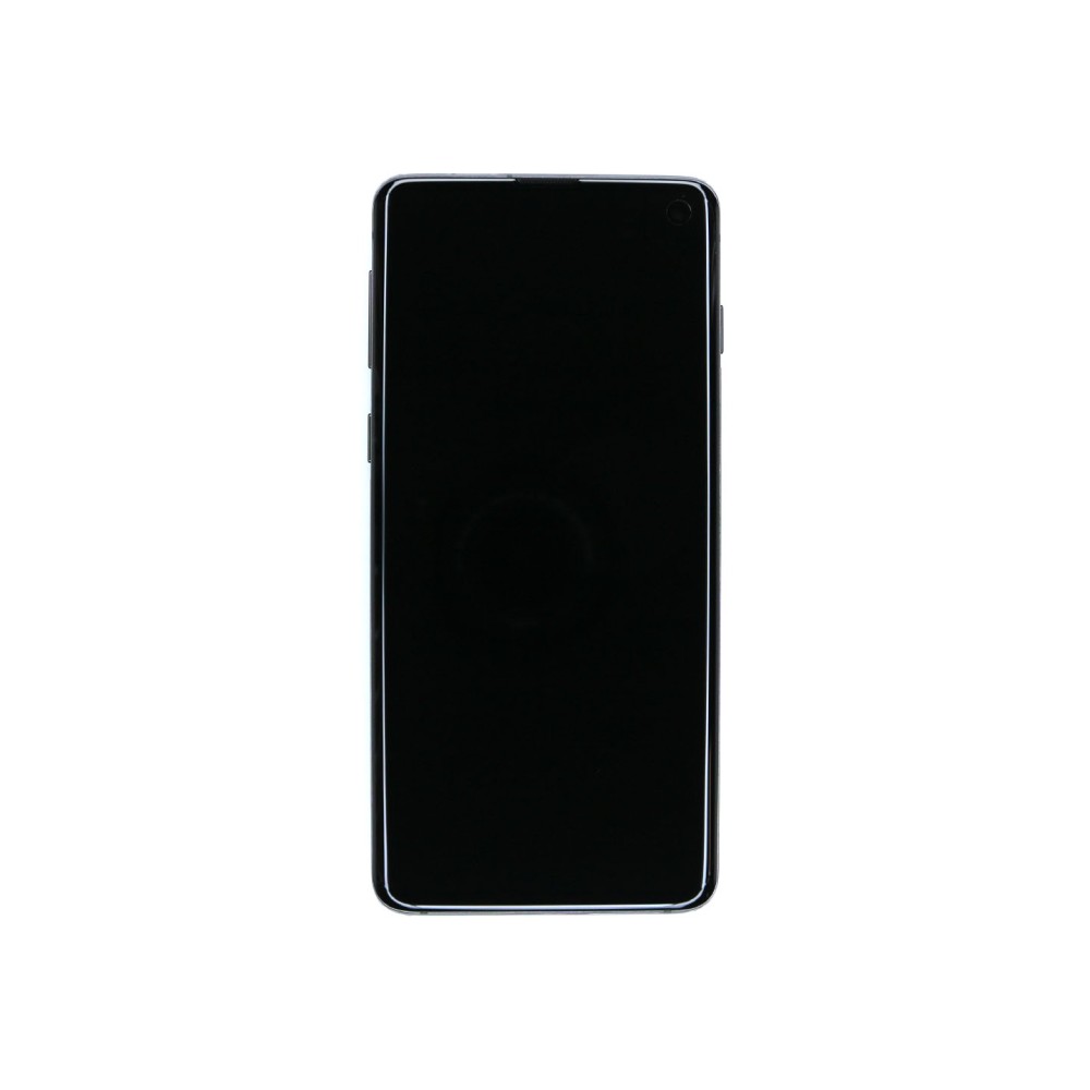 Samsung Galaxy S10 G973F Display And Digitizer With Frame Prism Black Service pack