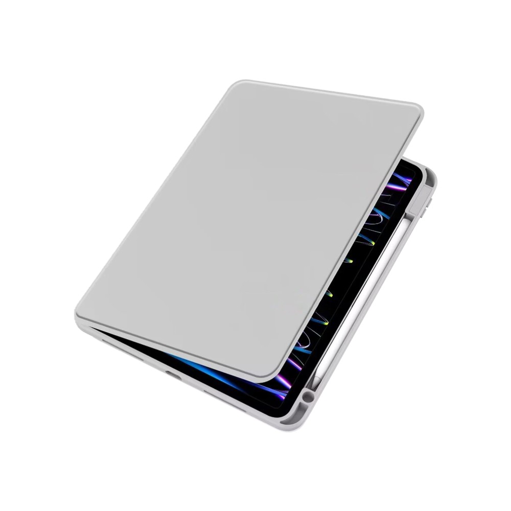 For iPad Air, Air 2 9.7 PU Leather Protective Case Grey