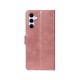 Rixus Bookcase For Samsung Galaxy S25 Plus S9360 Pink
