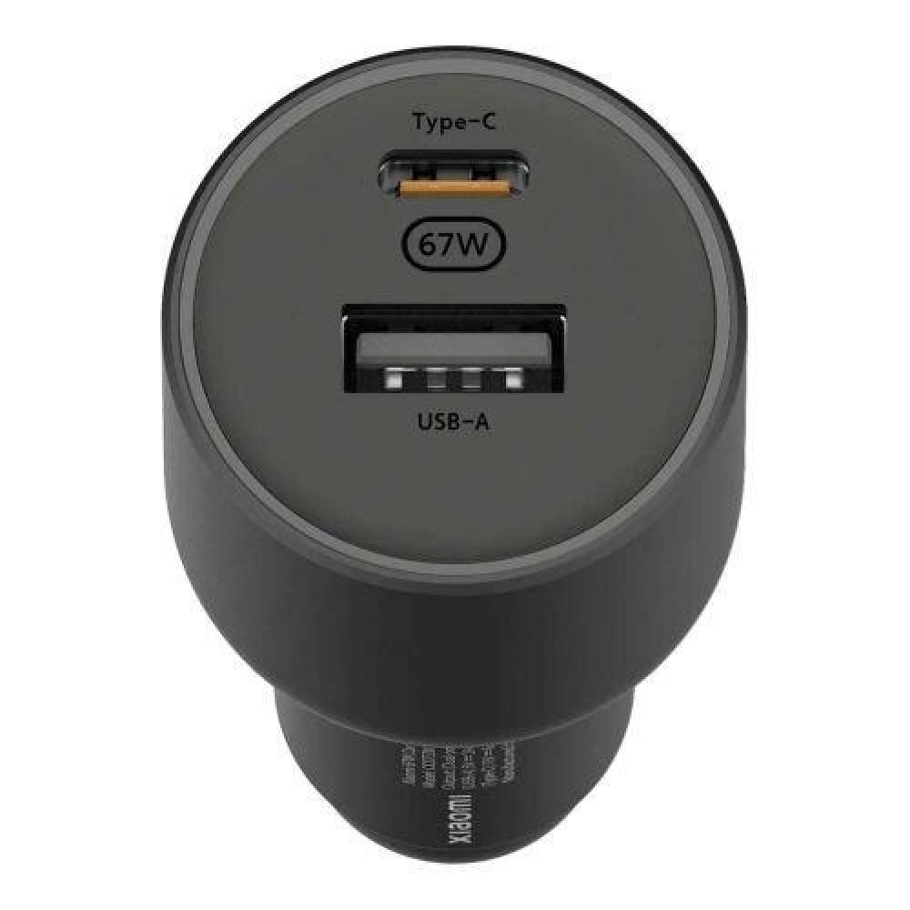 Xiaomi 67W Car Charger Adapter (USB-A + Type-C) BHR6814GL