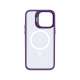 Rixus Classic 03 Case With MagSafe For iPhone 13 Deep Purple
