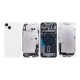 For iPhone 14 Plus Complete Housing Incl. All Small Parts Without Battery And Back Camera Starlight