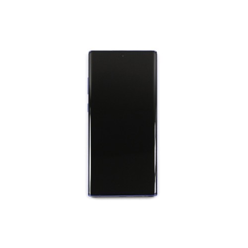 Samsung Galaxy Note 10 Plus N975F Display And Digitizer With Frame Aura Blue Service Pack