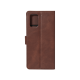 Rixus Bookcase For Samsung Galaxy A51 A515F,  A51 5G A516B Brown