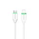 Rixus RX90L Adapter With USB-C To Lighting Cable 100CM 20W White