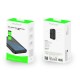 Rixus RXPB45 Solar Powerbank 10000 mAh Black