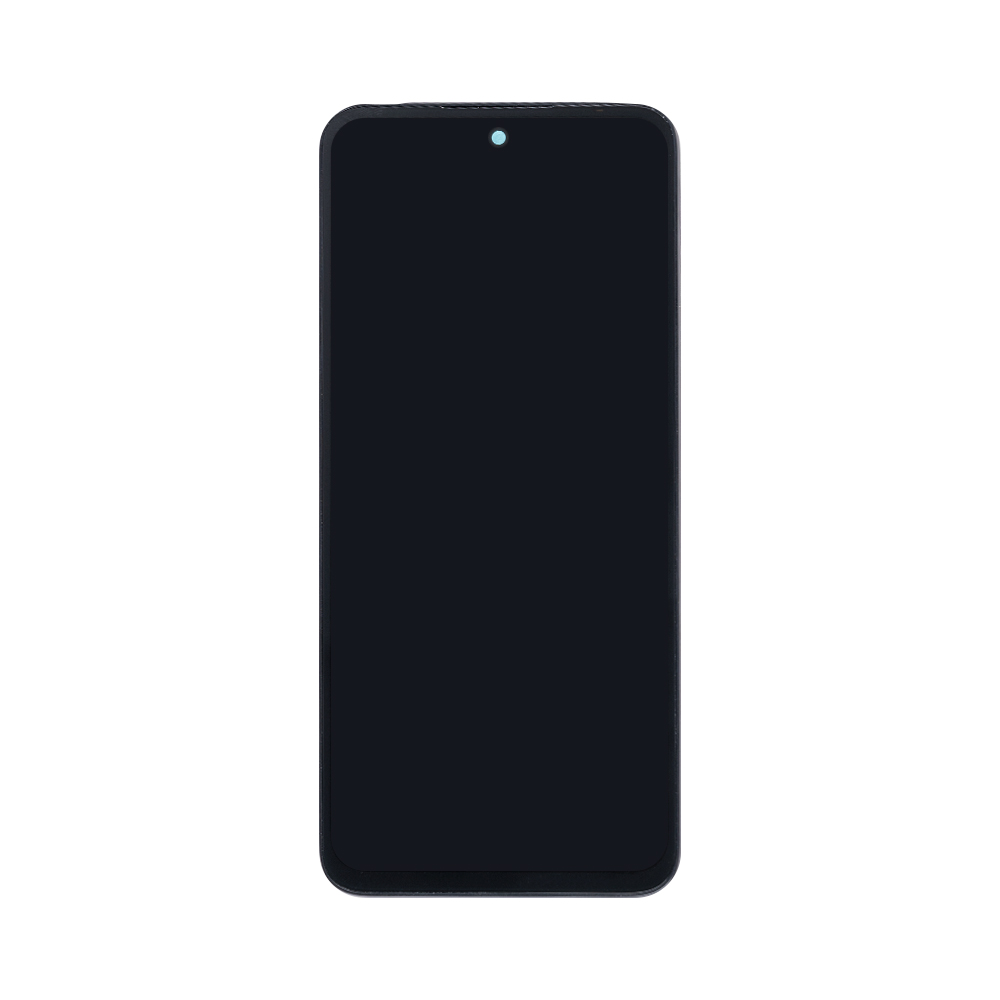 Xiaomi Poco M6 4G Display And Digitizer With Frame Black OEM