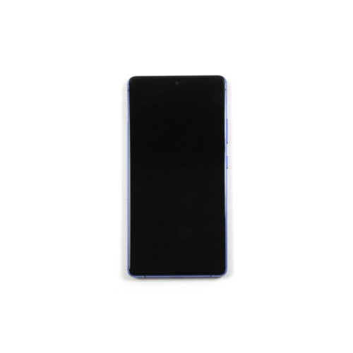 Samsung Galaxy S10 Lite G770F Display And Digitizer With Frame Prism Blue Service Pack