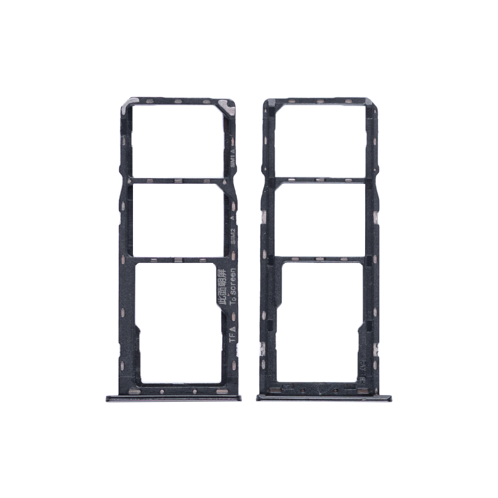 Samsung Galaxy A20s A207F Sim And SD Card Holder Black OEM