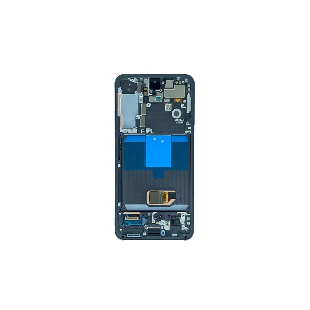Samsung Galaxy S22 S901B Display And Digitizer With Frame Phantom Black Service Pack