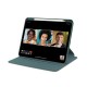 For iPad Air, Air 2 9.7 PU Leather Protective Case Midnight Green