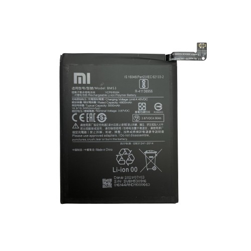 Xiaomi Mi 10T, Mi 10T Pro BM53 Battery (OEM)