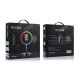 Rixus RXLG04 Rainbow Selfie Ring Light Black