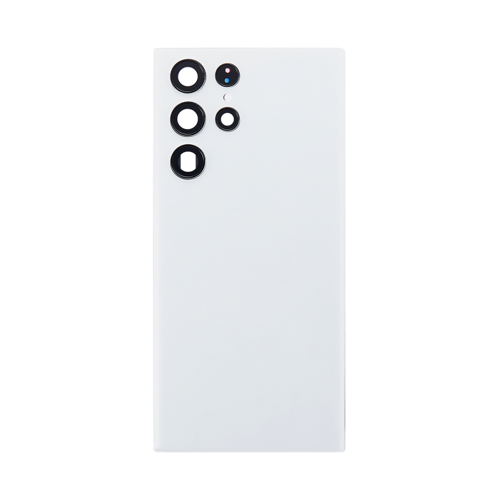 Samsung Galaxy S22 Ultra S908B Back Cover Phantom White With Lens (OEM)