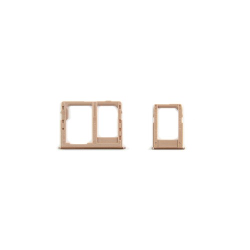 Samsung Galaxy J4 Plus J415F Sim and SD Card Holder Set Gold