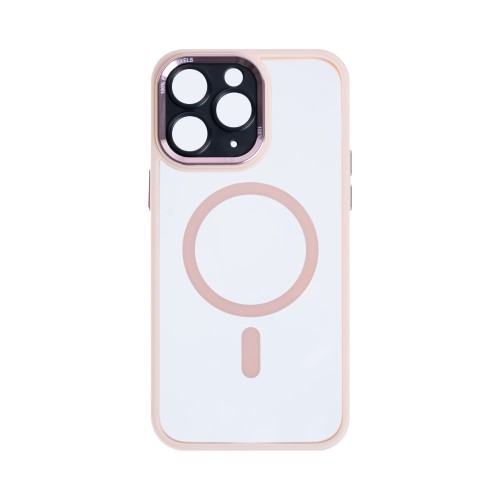 Rixus Classic 04 Case With MagSafe For iPhone 11 Pro Pink
