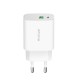 Rixus RX90CC Adapter With USB-C To USB-C Cable 100CM 20W White