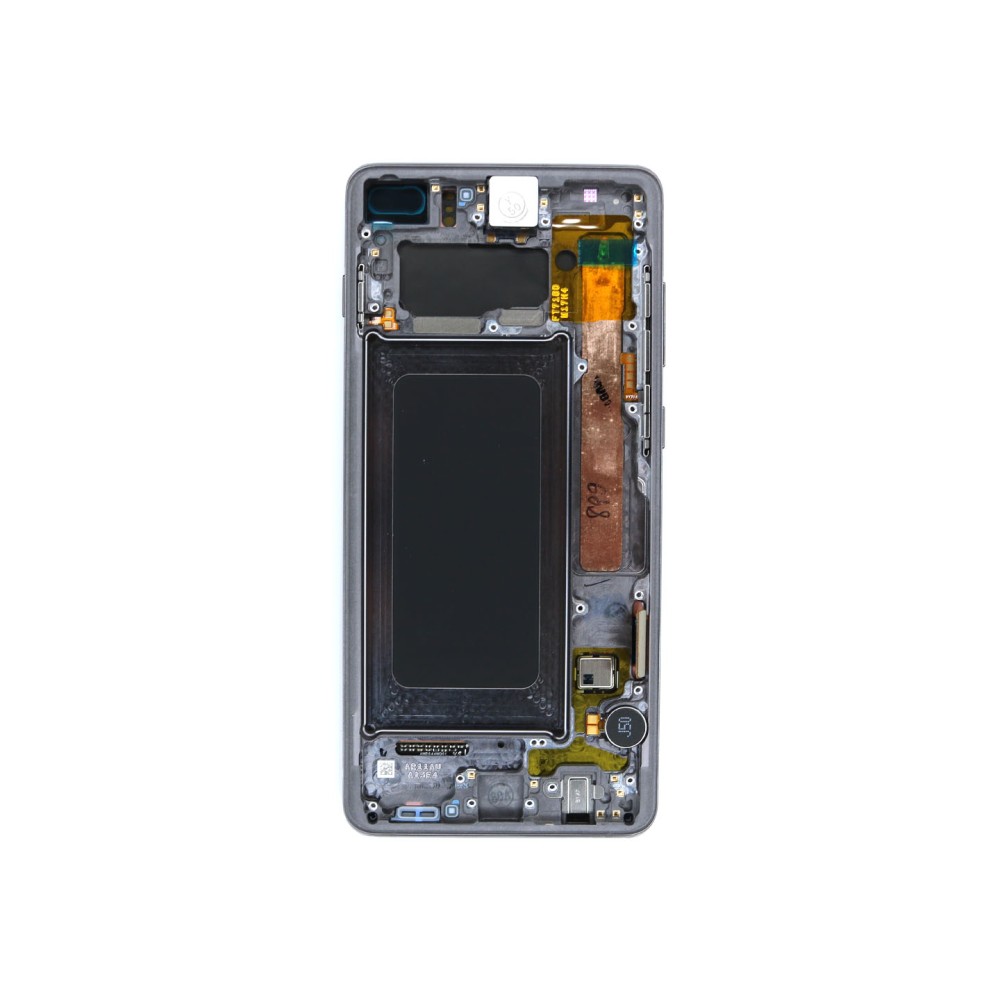 Samsung Galaxy S10 Plus G975F Display And Digitizer With Frame Prism Black Service Pack