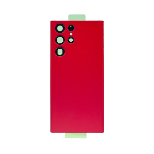 Samsung Galaxy S22 Ultra S908B Back Cover Red With Lens OEM