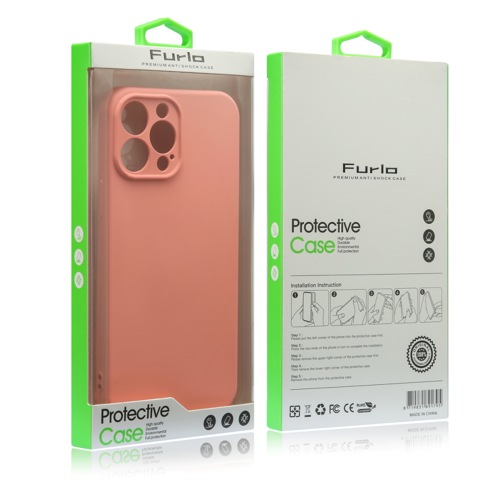 Furlo Protective Slim TPU Case For iPhone X/XS - Rose