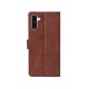 Rixus Bookcase For Samsung Galaxy A26 A266B Brown