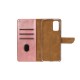 Rixus Bookcase For Samsung Galaxy A01 A015F Pink