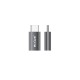 Rixus RXOTG03 USB-C To Lightning OTG Adapter Space Gray (2-Pack)