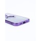 NY Glossy Phone & Camera TPU Case For iPhone 13 - Transparent Black