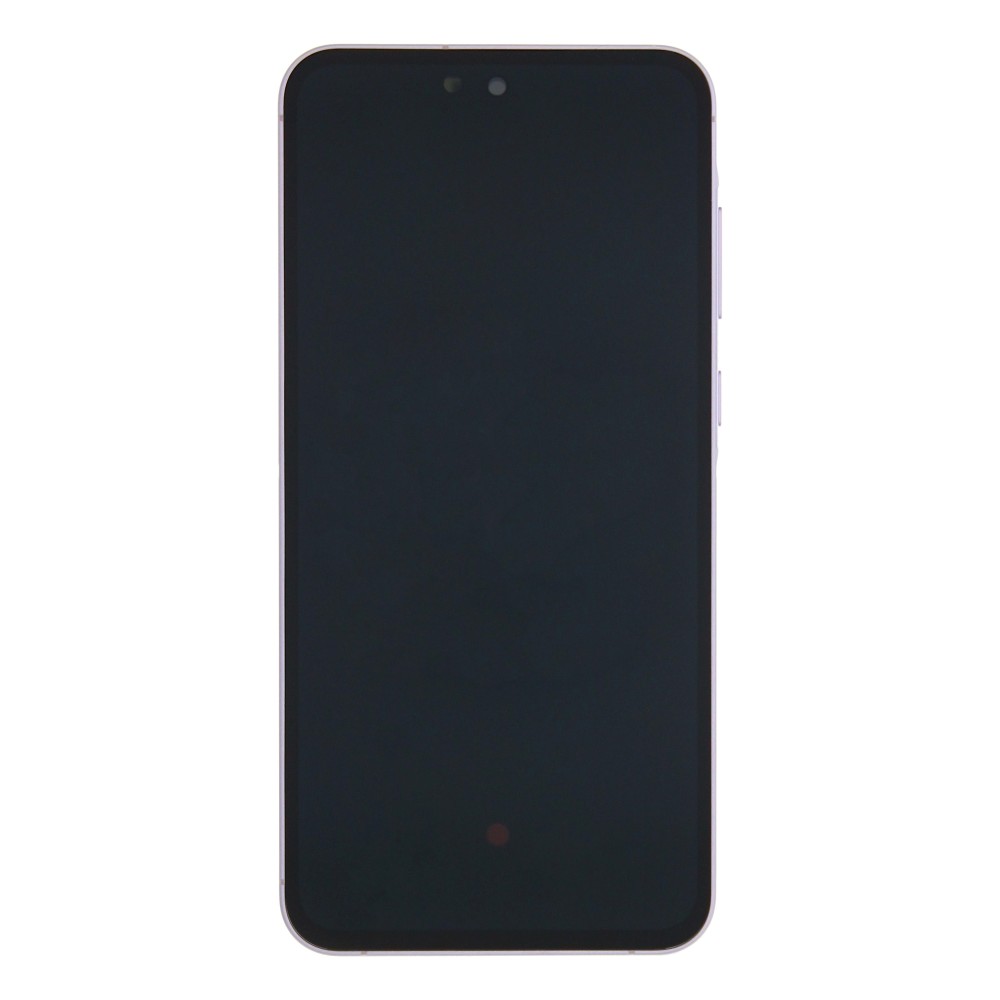 Samsung Galaxy A55 A556B Display And Digitizer With Frame Lilac Service Pack