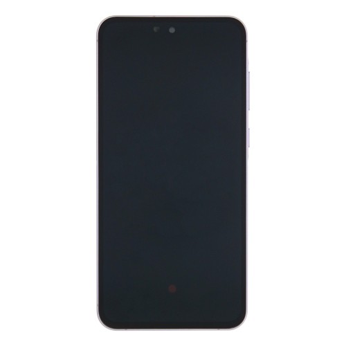 Samsung Galaxy A55 A556B Display And Digitizer With Frame Lilac Service Pack
