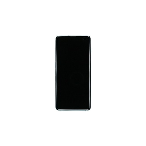Samsung Galaxy S10 Plus G975F Display And Digitizer With Frame Prism Green Service Pack