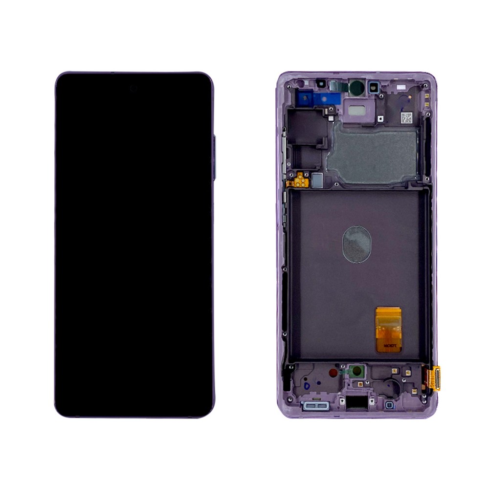 Samsung Galaxy S20 FE G780F, 5G G781B Display And Digitizer With Frame Cloud Lavender Service Pack