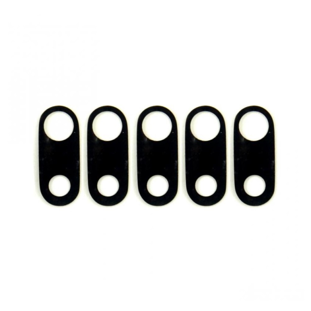 iPhone 8 Plus Camera Glass - Black (5pcs)