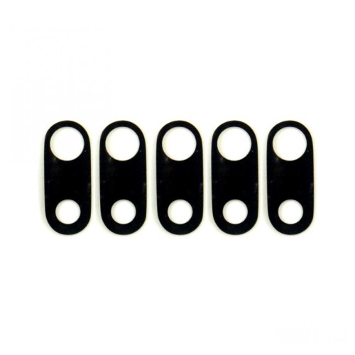 iPhone 8 Plus Camera Glass - Black (5pcs)