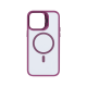 Rixus Classic 03 Case With MagSafe For iPhone 12, 12 Pro Dark Pink