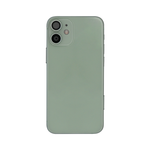 For iPhone 12 Mini Complete Housing incl. All Small Parts Without Battery & Back Camera Green