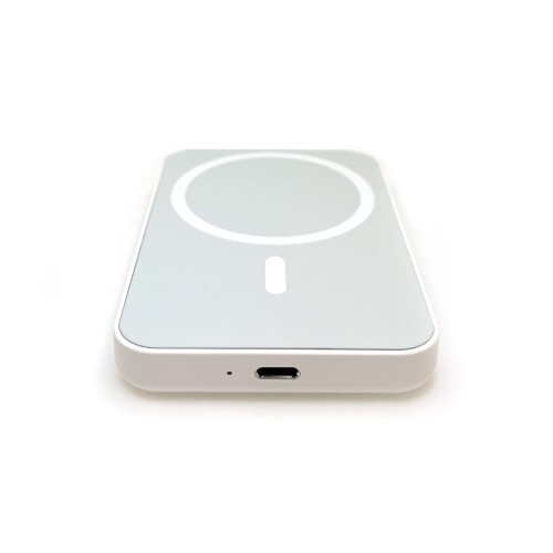 For iPhone 12, 13, 14, 15 Series Battery Pack Magnetic Charging White