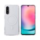Rixus Anti-Burst Case With MagSafe For Samsung Galaxy A26 A266B Transparent