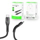 Rixus RXUC30C Alloy USB-C Data Cable Metal Gray