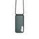 Rixus TPU Necklace Cord Cover For Samsung Galaxy A25 5G A256B Dark Green