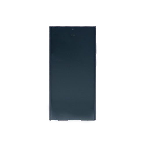 Samsung Galaxy S22 Ultra S908B Display And Digitizer With Frame Burgundy Service Pack