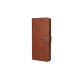 Rixus Bookcase For iPhone 15 Pro Max Brown