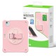 Rixus RXTC08 Anti Shock Case For iPad Air 11 (2024), Air 4 10.9 (2020), Air 5 10.9 (2022), Pro 11 (2018, 2020, 2021, 2022) Cherry Blossoms Pink