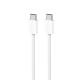 For iPhone 15 Series Fast Charging Cable US3001M USB-C To USB-C 100CM White