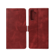Rixus Bookcase For Samsung Galaxy A15 5G A156B Dark Red