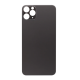 For iPhone 11 Pro Max Extra Glass Black (Enlarged camera frame)
