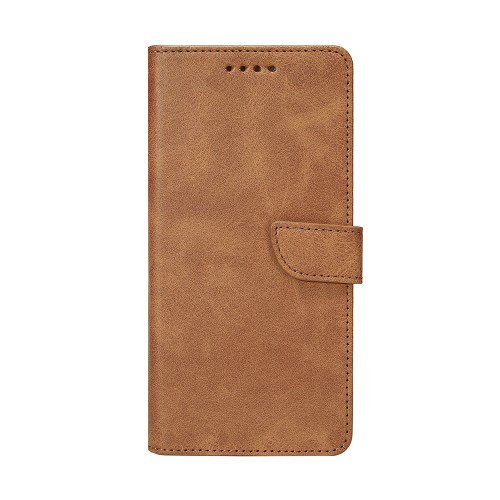 Rixus Bookcase For Samsung Galaxy A56 A566B Light Brown