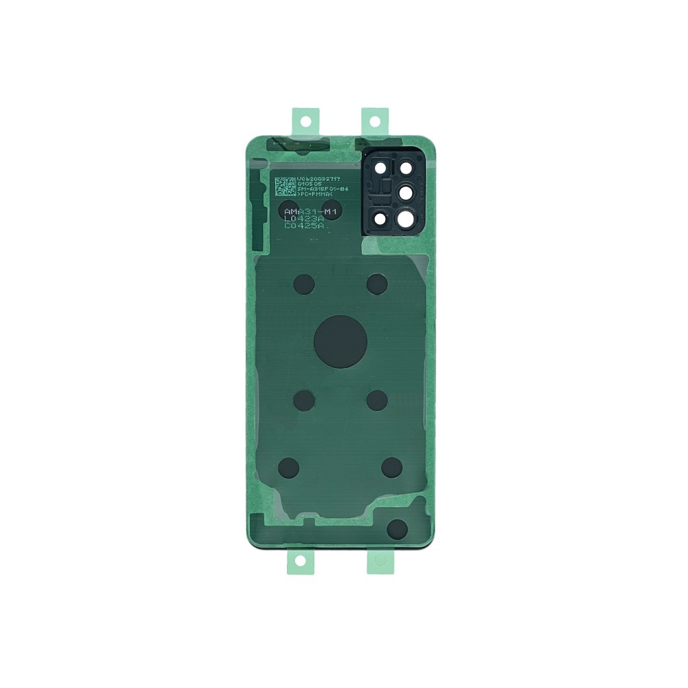Samsung Galaxy A31 A315F Back Cover Prism Crush Black With Lens (OEM)